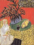 Henri Matisse Black Fern (mk35) painting
